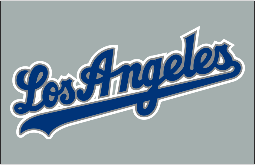 Los Angeles Dodgers 2002-2006 Jersey Logo iron on transfers for clothing